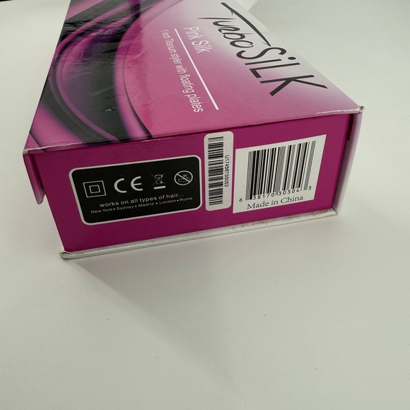 Turbo Silk Pink Hair Straightener - Picture 6 of 7